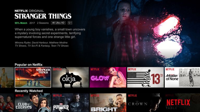 Netflix "Strange Things"