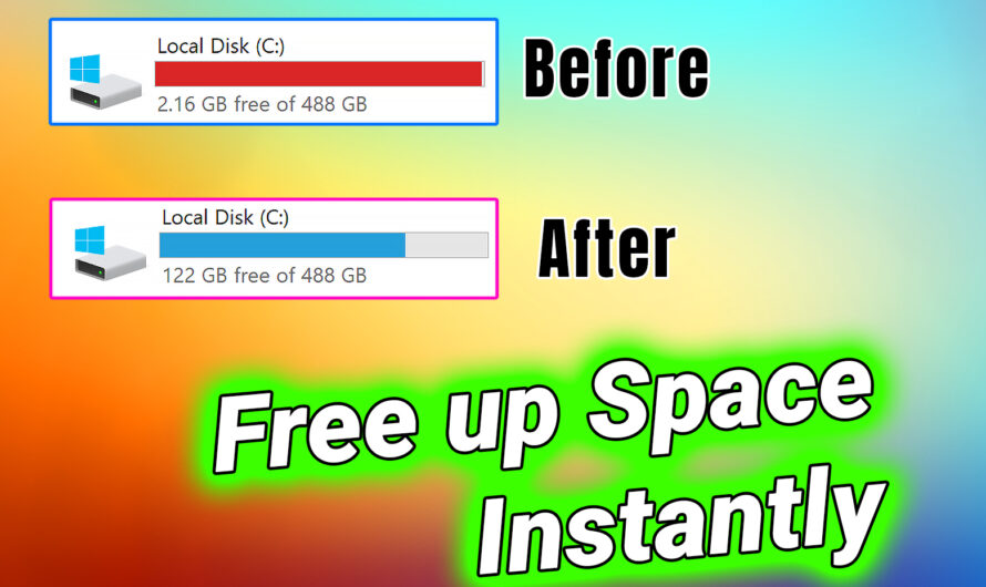 How to Free Up Disk Space in Windows 10? More than 50GB!