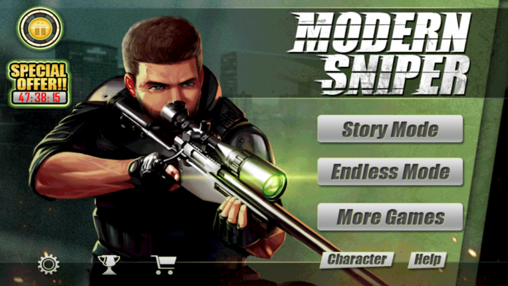 In only 8.9MB size Modern Sniper is awesome