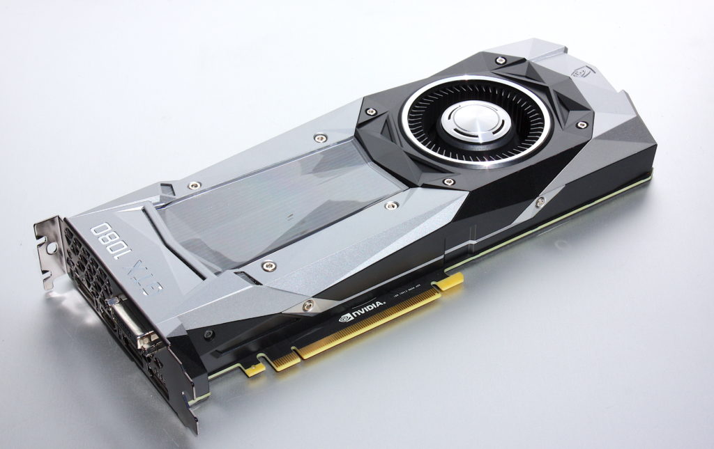 A Graphics Card Consist with an GPU. NVIDIA Founder Edition Graphics Card.