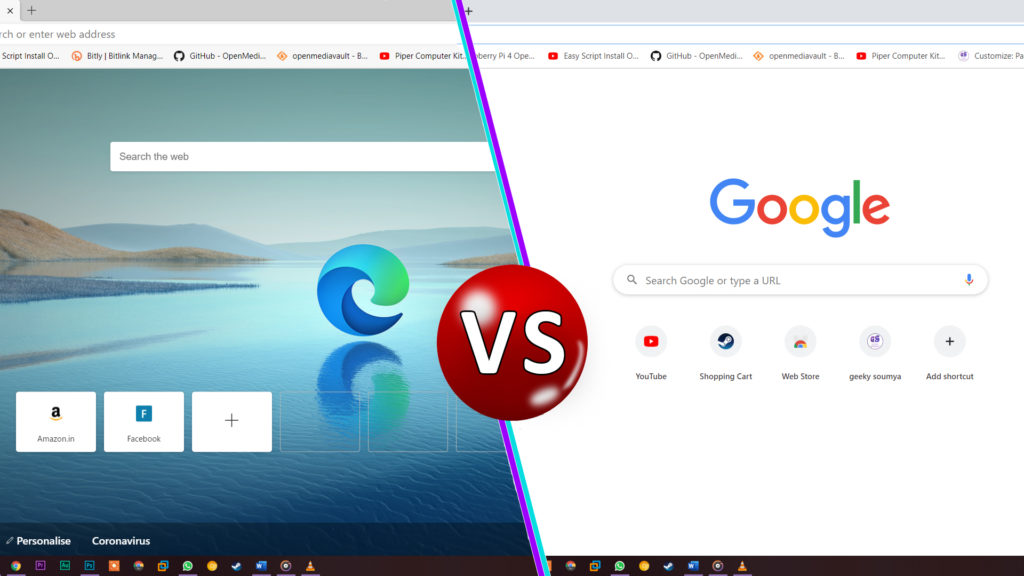 Chrome V Edge Basic Differences