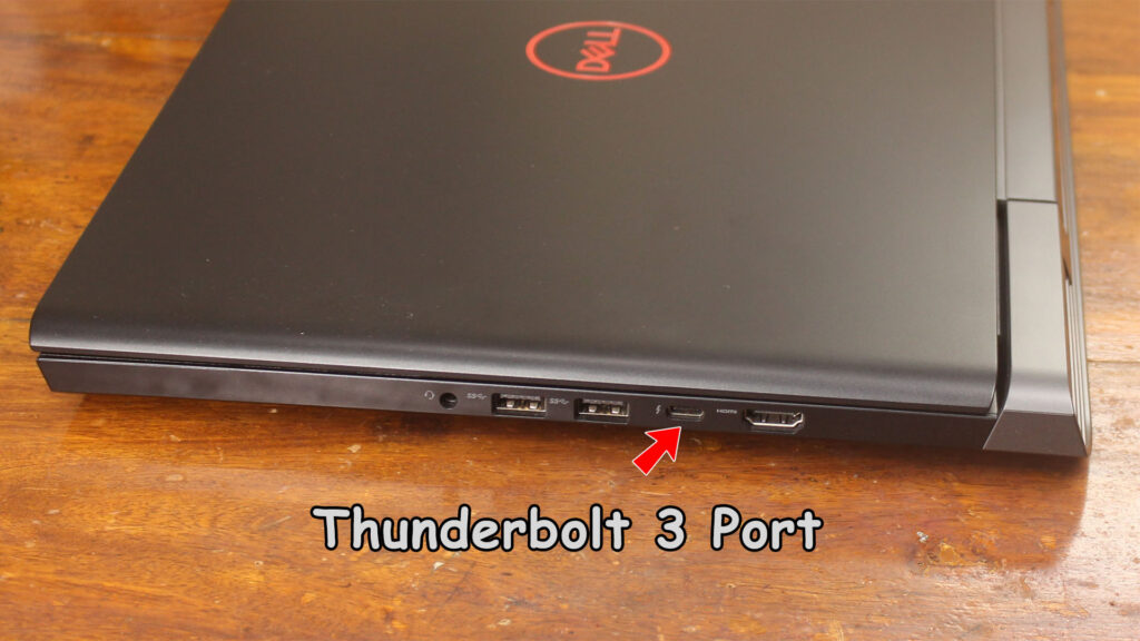 Thunderbolt 3 Port On a Dell Laptop