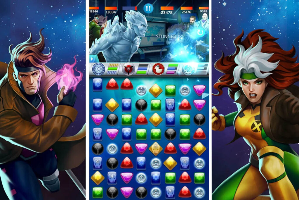 Best Marvel Games, MARVEL Puzzle Quest Join the Super Hero Battle.