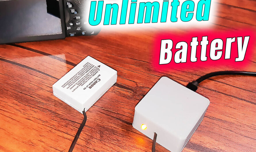 Power Your Camera From USB Power Bank: Up to 5hrs of Runtime!