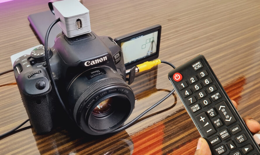 Build a DIY Remote Control for Your DSLR Camera Just in 20 Cents!